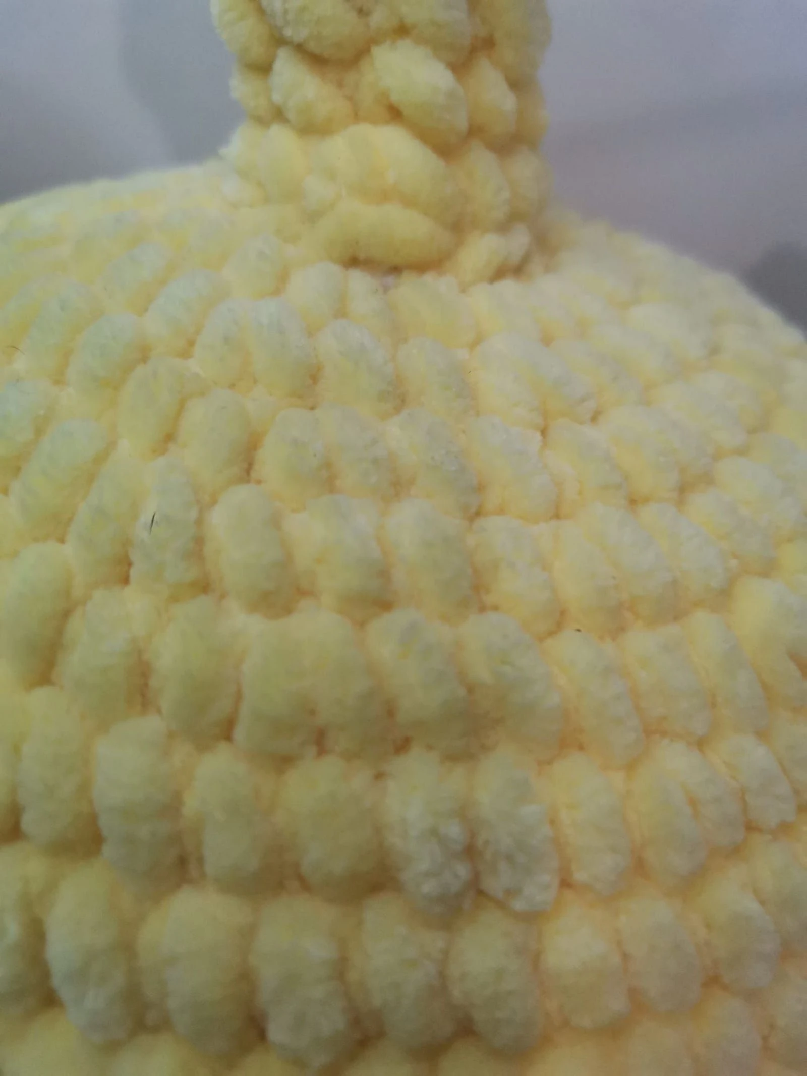 Marciano de três olhos tecido à mão - Amigurumi grande - 42,5 cm – photo 4